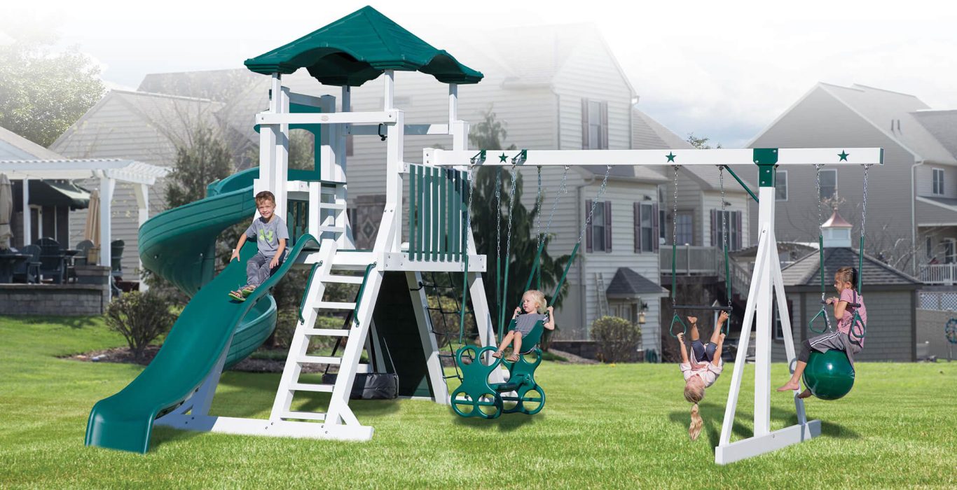 swing set for small yards