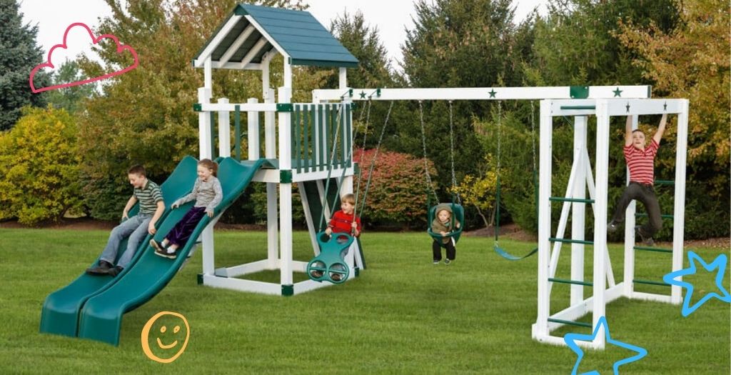 Vinyl playset for children 10 yr old and up