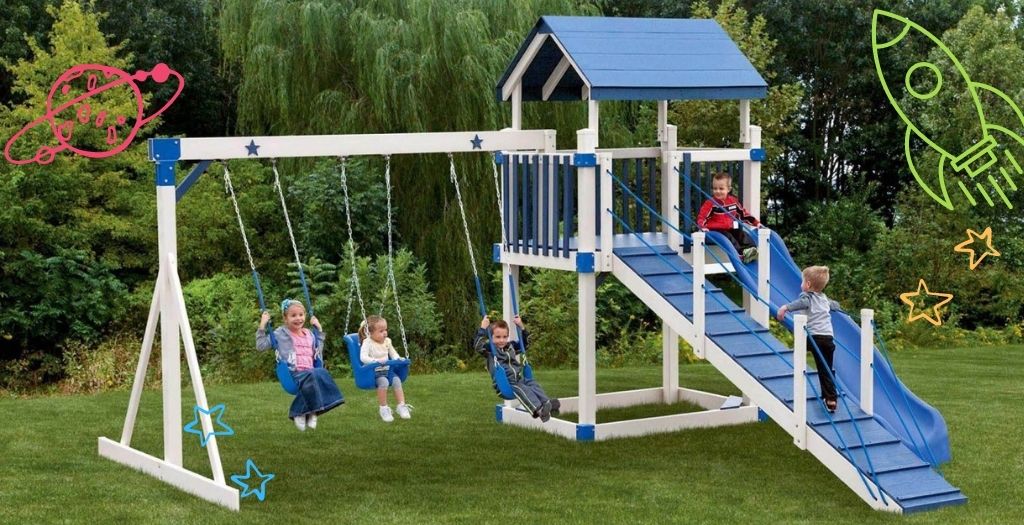 Swing set options for children of all ages