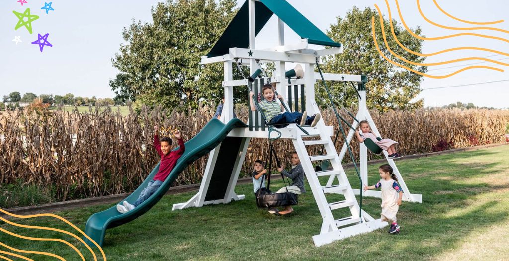 Customize a swingsets for your small yard