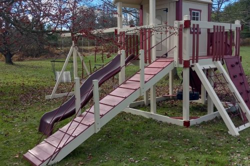 What is the Expected Swingset Lifetime for Amish Built Sets?